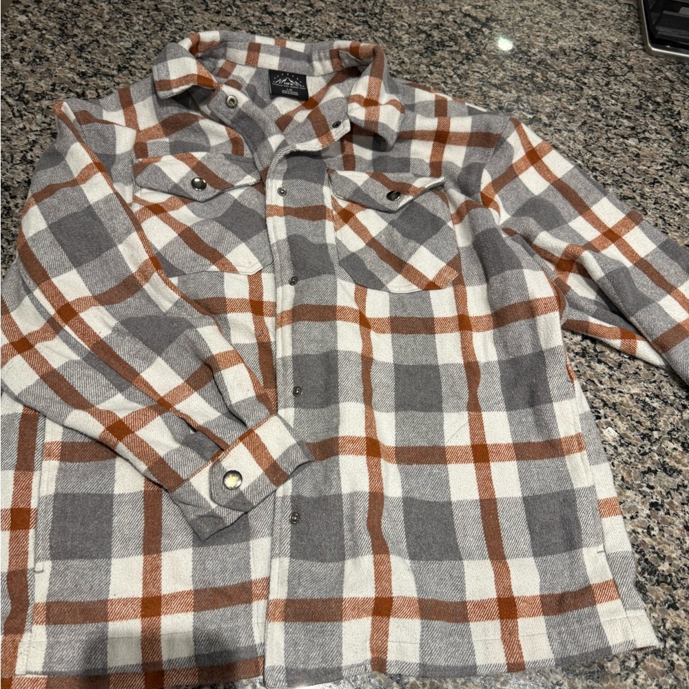 Plaid Button-Up Women's Sweater